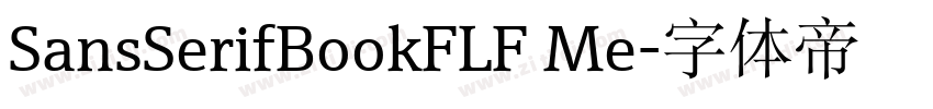 SansSerifBookFLF Me字体转换 SansSerifBookFLF Me字体转换